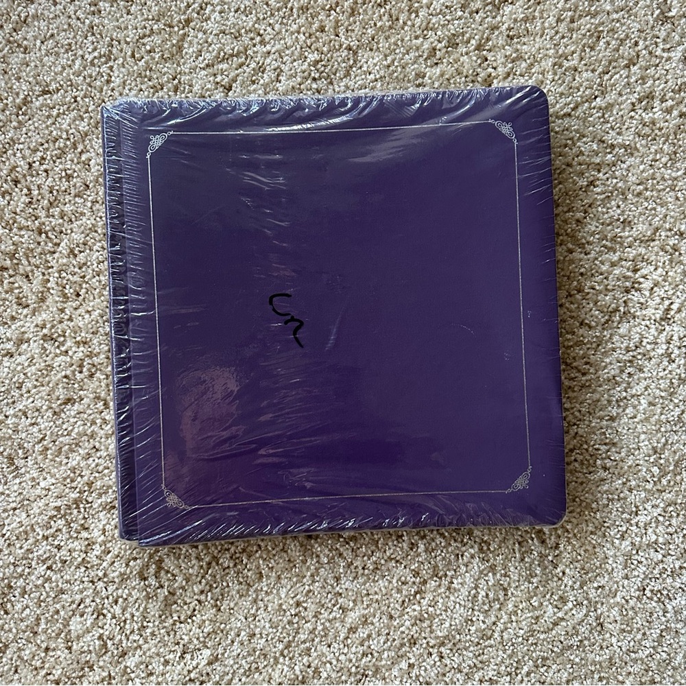 Creative Memories Purple‎ Scrapbook Album 12 x 12
